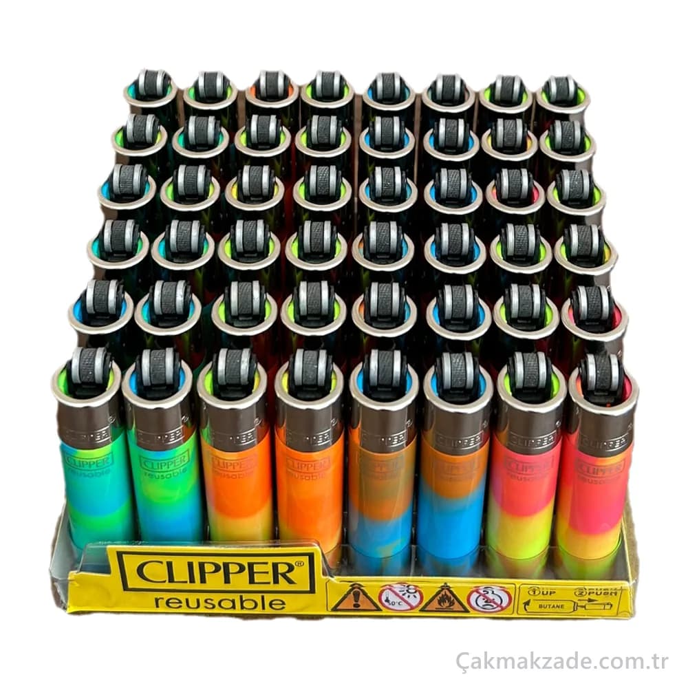 Clipper Micro Batik Çakmak — toptan çakmak (görsel 2)