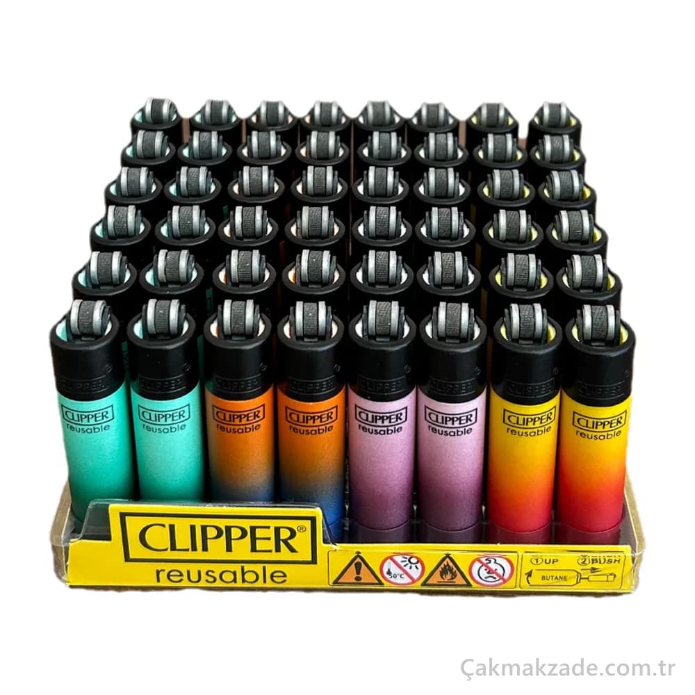 Clipper Micro Gradyan Çakmak — toptan çakmak (görsel 2)