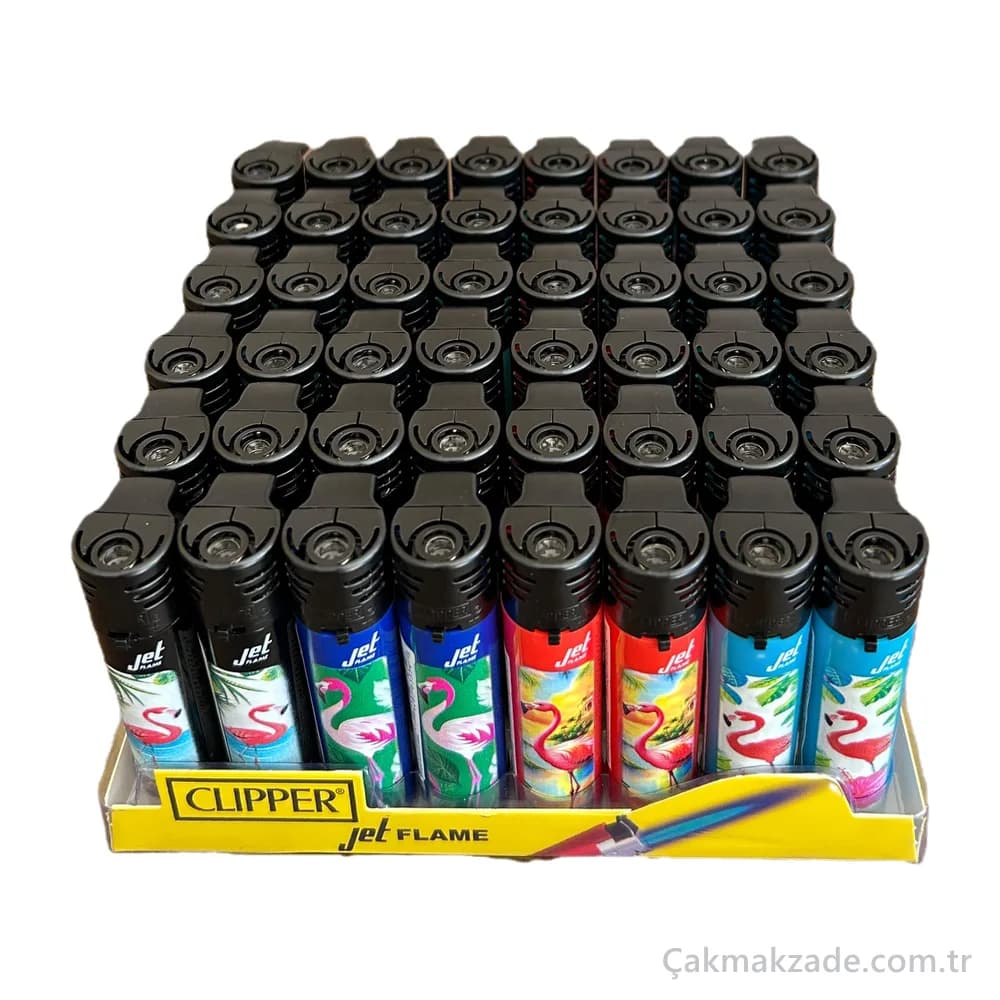 Clipper Jet Flame Flamingo Çakmak — toptan çakmak (görsel 2)