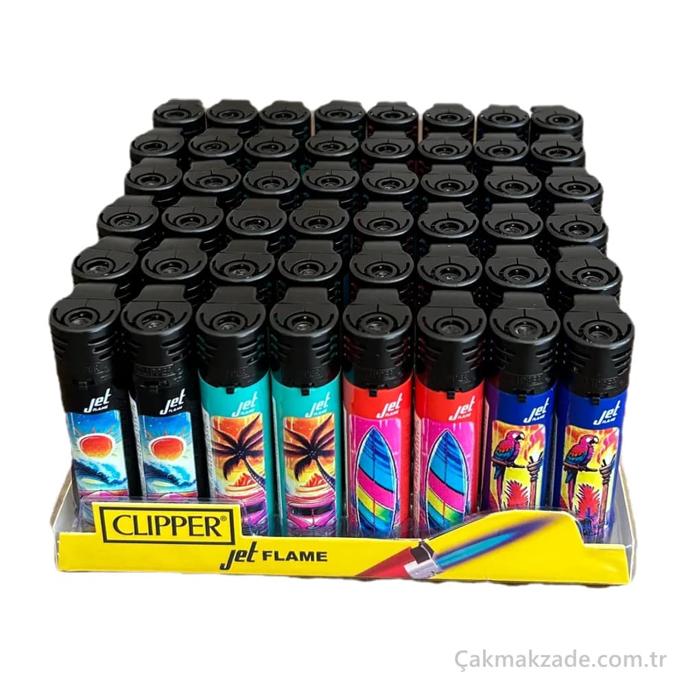 Clipper Jet Flame Tropik Çakmak — toptan çakmak (görsel 2)