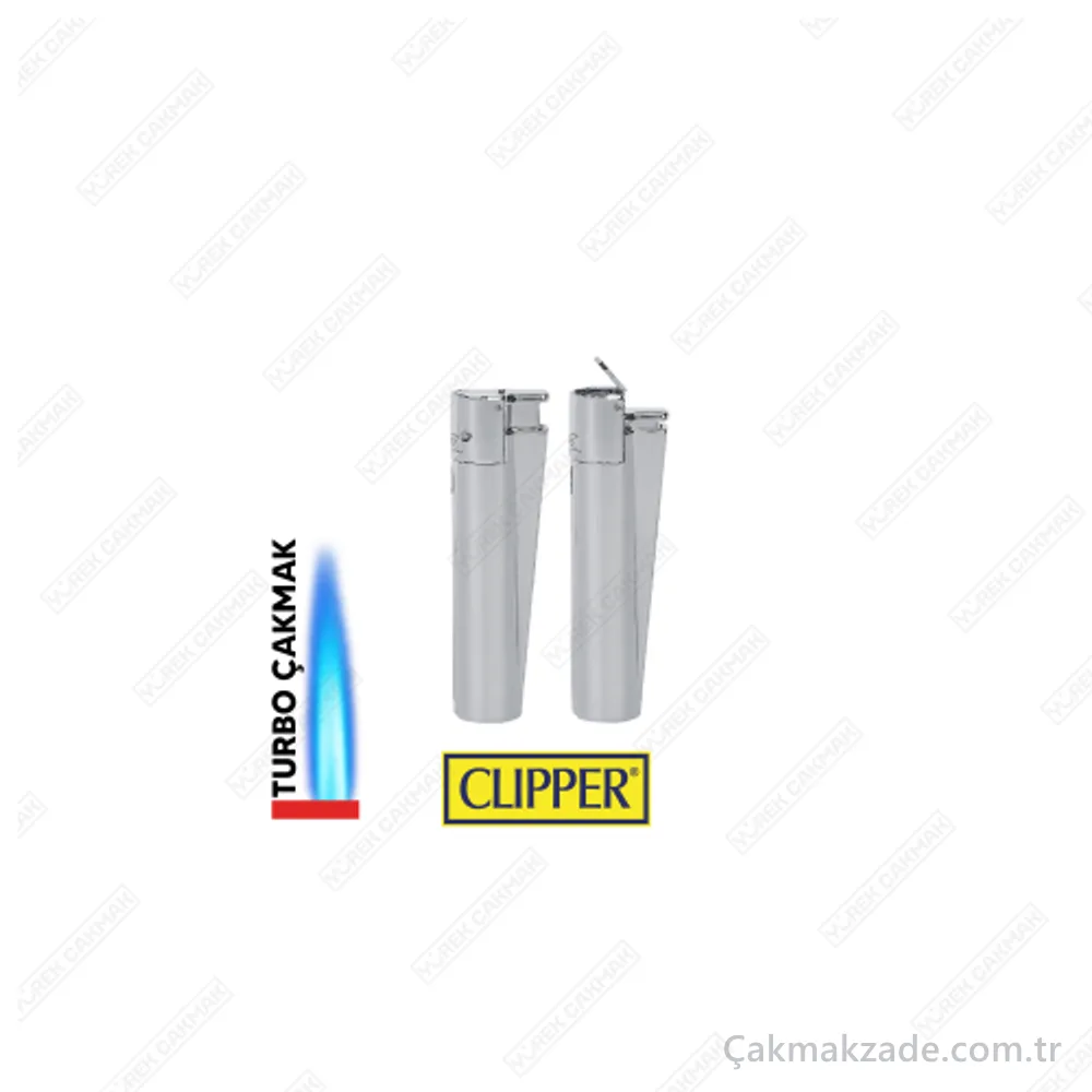 Clipper Jet Metal Çakmak — toptan çakmak