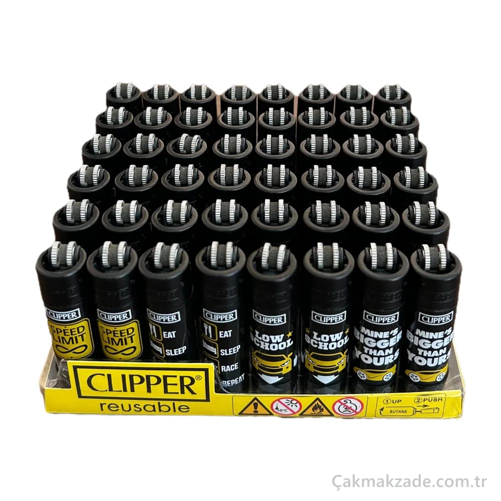 Clipper Mottolu Çakmak — toptan çakmak (görsel 2)