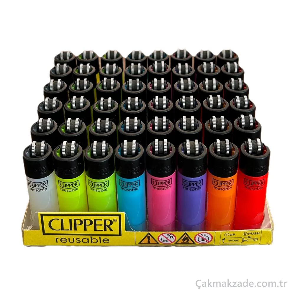 Clipper Neon Renkler Çakmak — toptan çakmak (görsel 3)