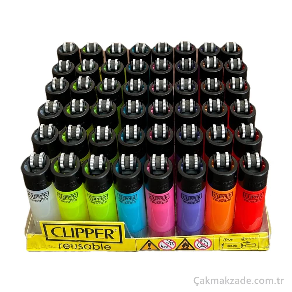 Clipper Neon Renkler Çakmak — toptan çakmak (görsel 4)