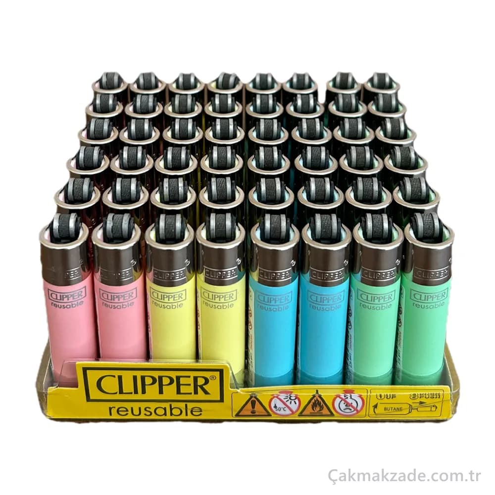 Clipper Micro Pastel Çakmak — toptan çakmak (görsel 2)