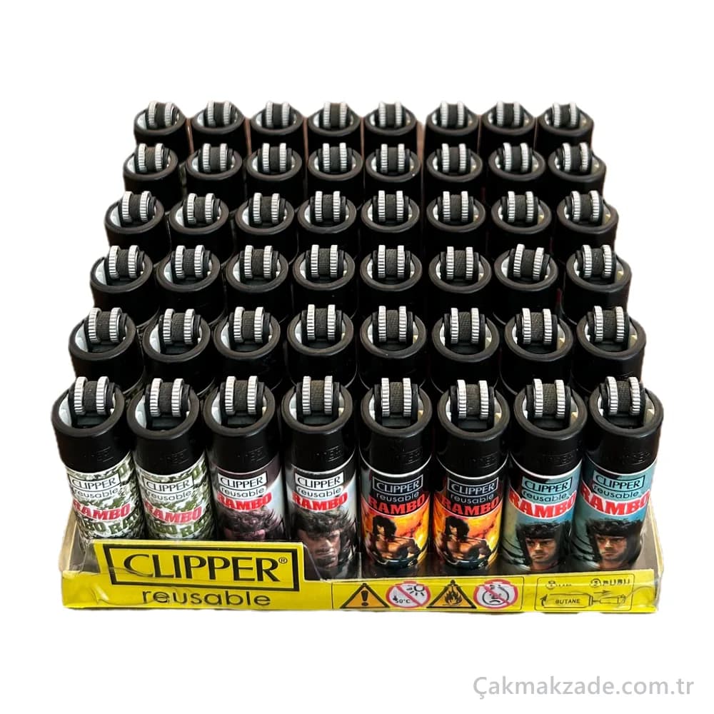 Clipper Rambo Çakmak — toptan çakmak (görsel 3)