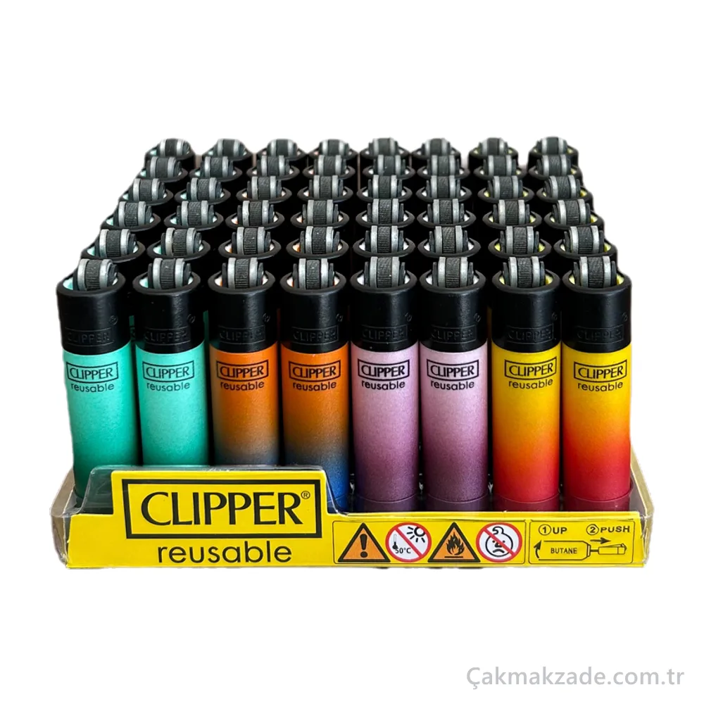 Clipper Micro Gradyan Çakmak — toptan çakmak