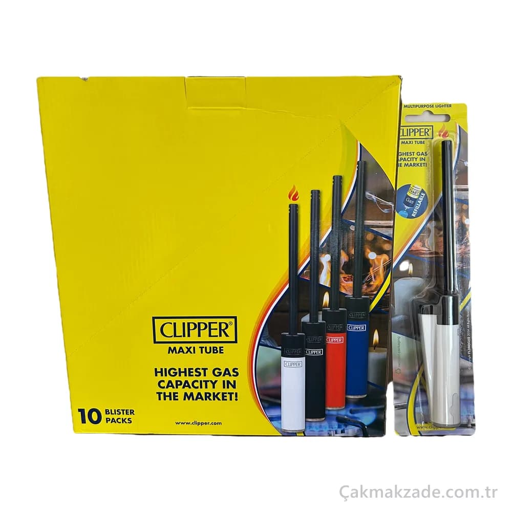 Clipper Maxi Tube Mutfak Çakmağı — toptan çakmak