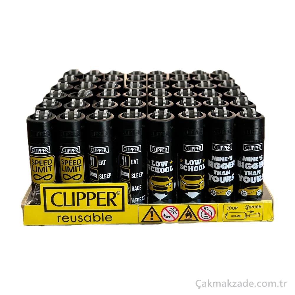 Clipper Mottolu Çakmak — toptan çakmak